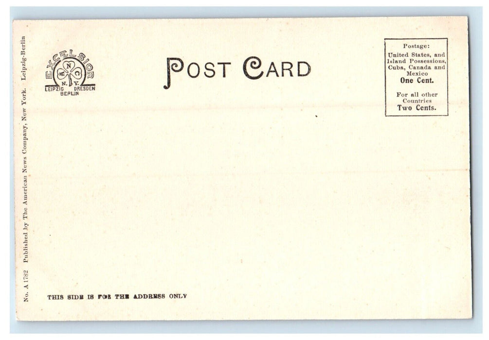 c1905 City Capitol Building Harrisburg Pennsylvania PA Unposted Antique Postcard