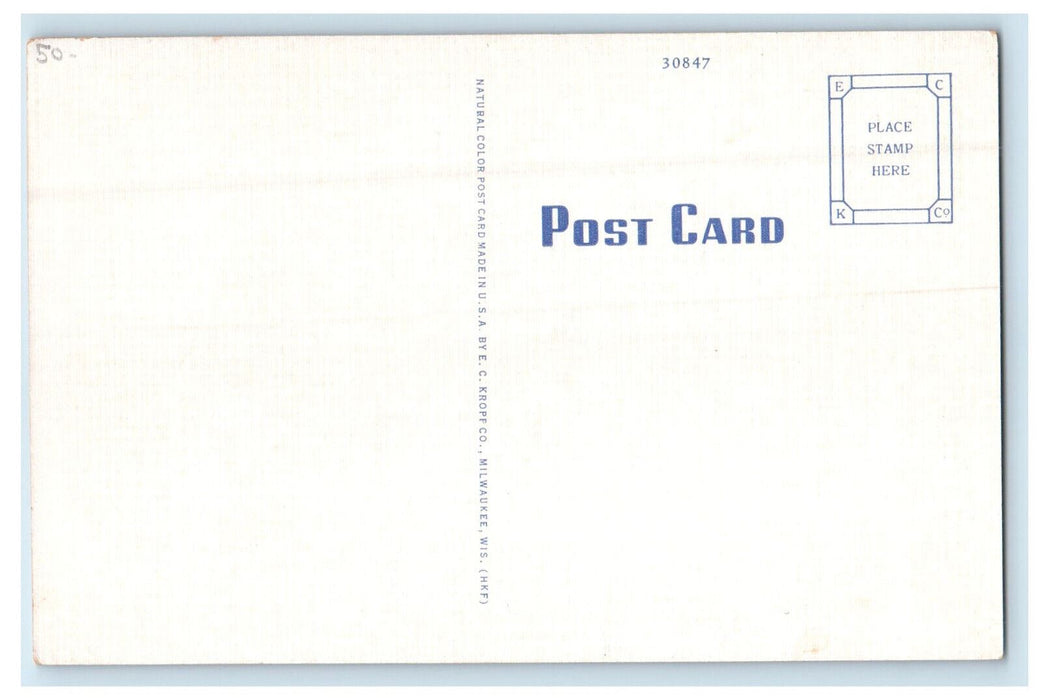 c1930s Laurel High School Laurel Mississippi MS Unposted Vintage Postcard