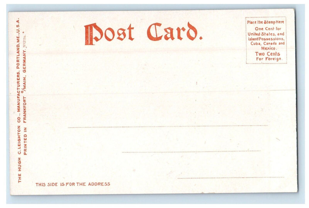 c1905 View Of Reservoir Harrisburg Pennsylvania PA Unposted Antique Postcard