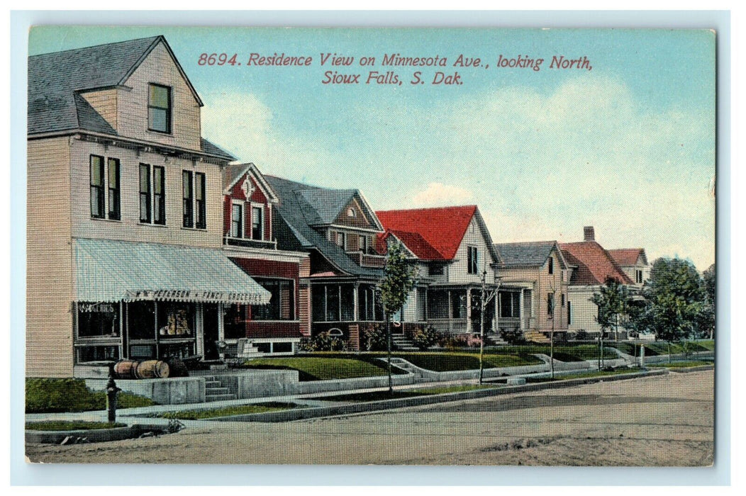 1939 Minnesota Avenue, Sioux Falls, South Dakota SD Postcard