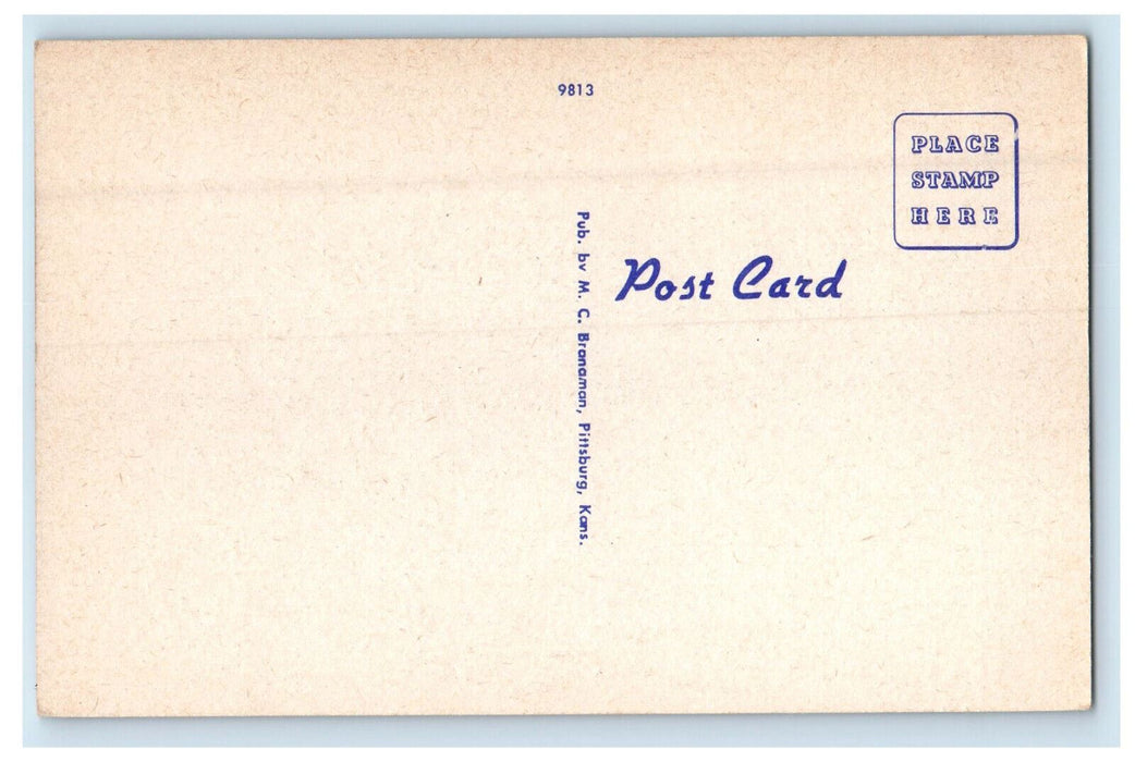 c1930s Company Electric Shovel Pittsburg Kansas KS Unposted Vintage Postcard