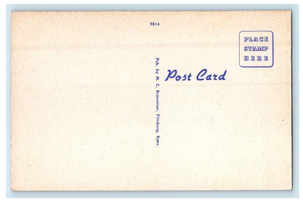 c1930s Company Coal Loader Pittsburg Kansas KS Unposted Vintage Postcard