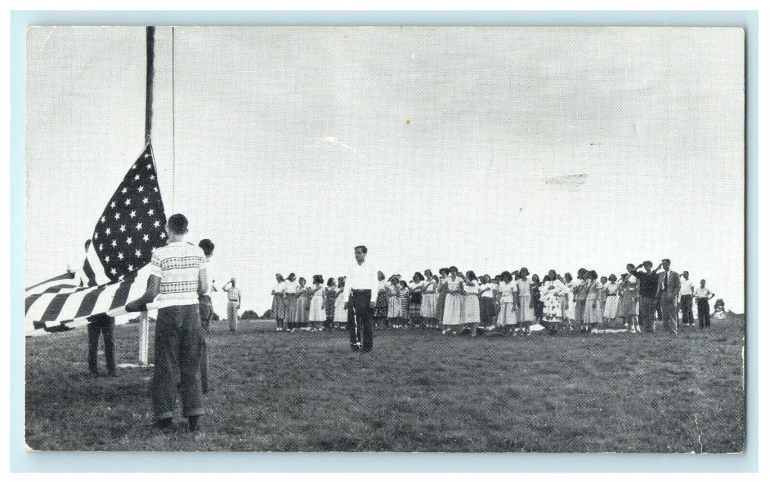1955 Camp Fairfield United Presbyterian Synod Ligonier Pennsylvania PA Postcard