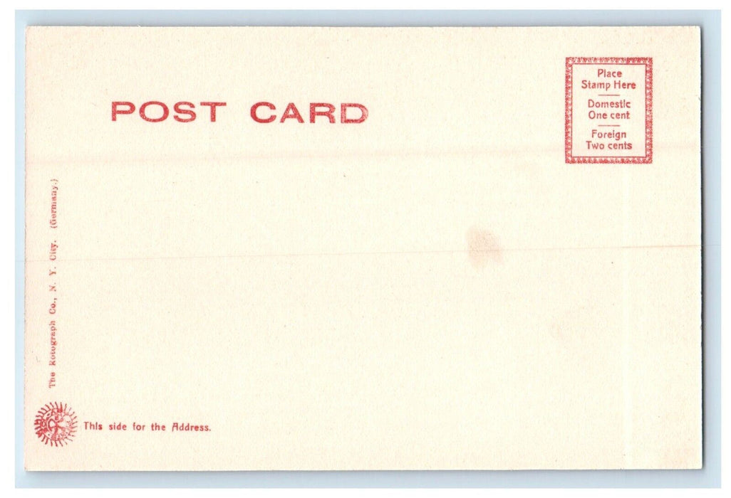 c1905 Lochiel Hotel Building Harrisburg Pennsylvania PA Rotograph Postcard