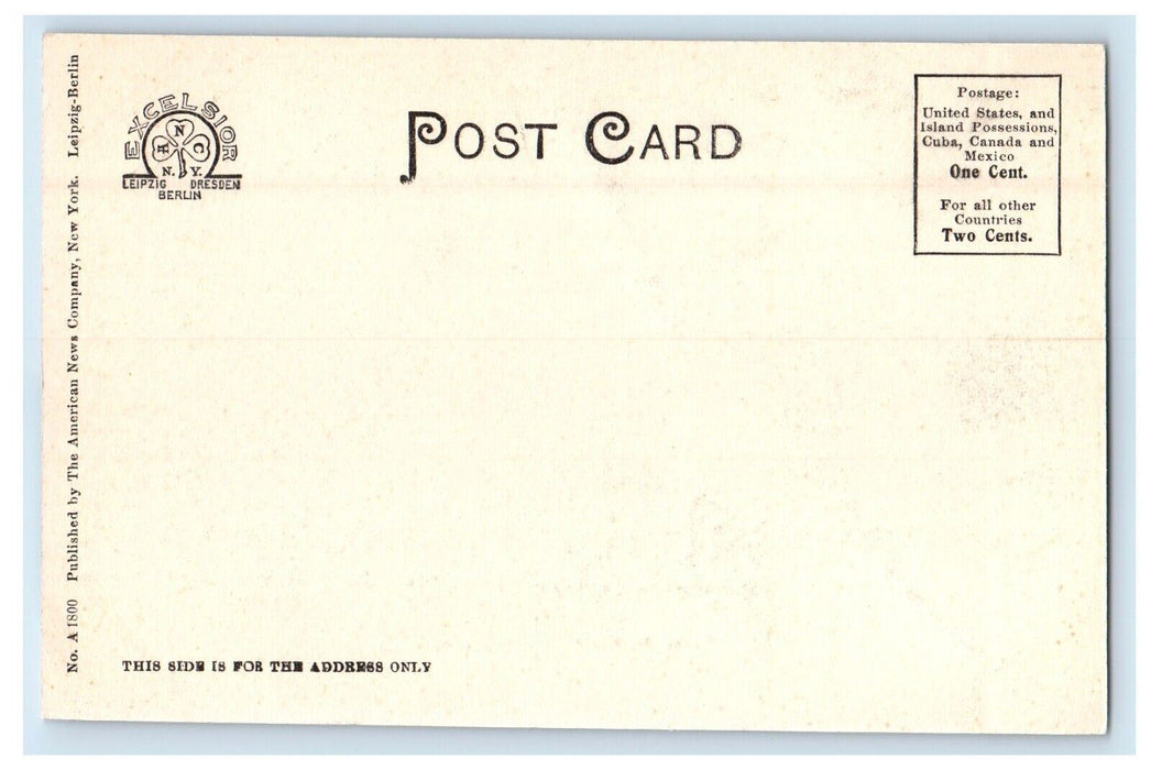 c1905 P. And R. Depot Harrisburg Pennsylvania PA Unposted Antique Postcard
