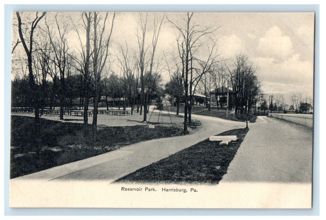 c1905 Reservoir Park Harrisburg Pennsylvania PA Unposted Antique Postcard