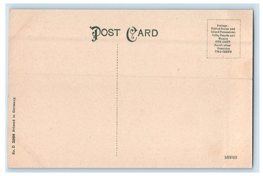c1910's Fourth St. Church Of God Harrisburg Pennsylvania PA Antique Postcard