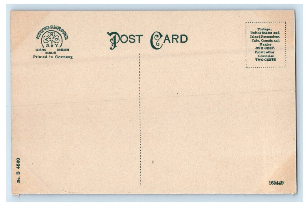 c1910's N.C.R.R. Railroad Train Cut Harrisburg Pennsylvania PA Antique Postcard