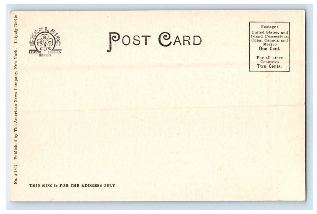 c1905 Board To Trade Building Harrisburg Pennsylvania PA Antique Postcard