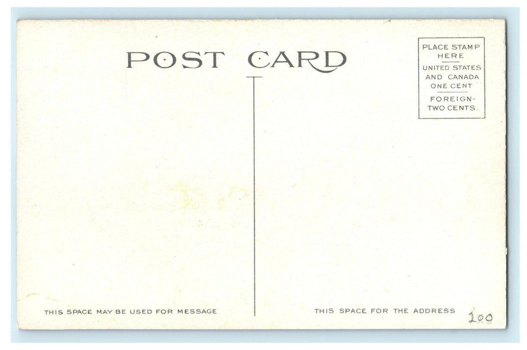 1920 Lake Winnipesaukee, New Hampshire NH from Meredith Neck Postcard