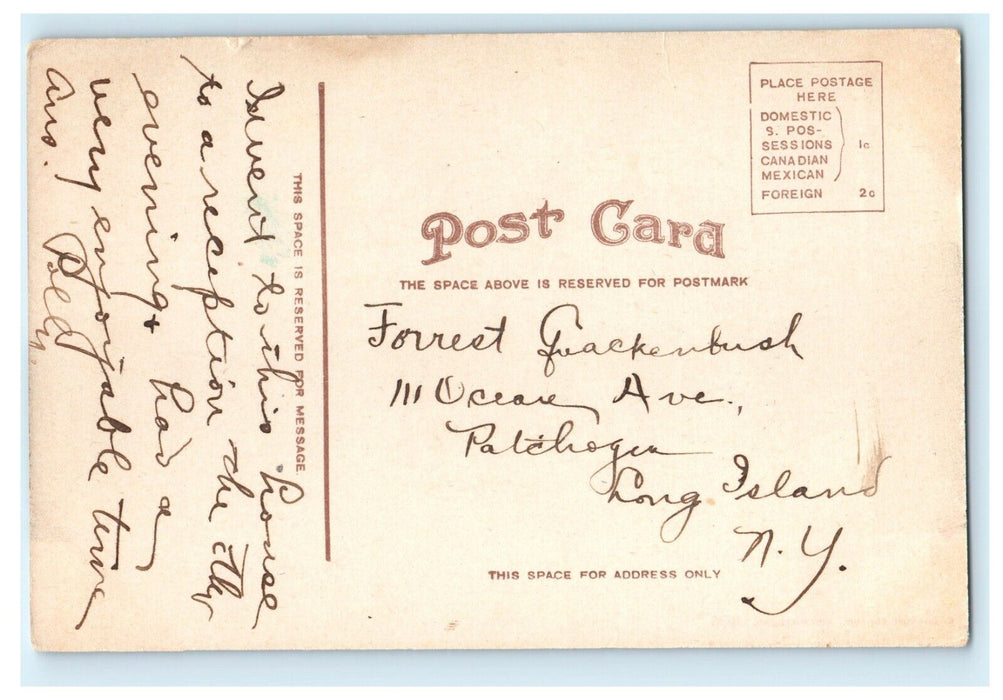 1911 A.E. Boyd's Residence, Aberdeen South Dakota SD Antique Postcard