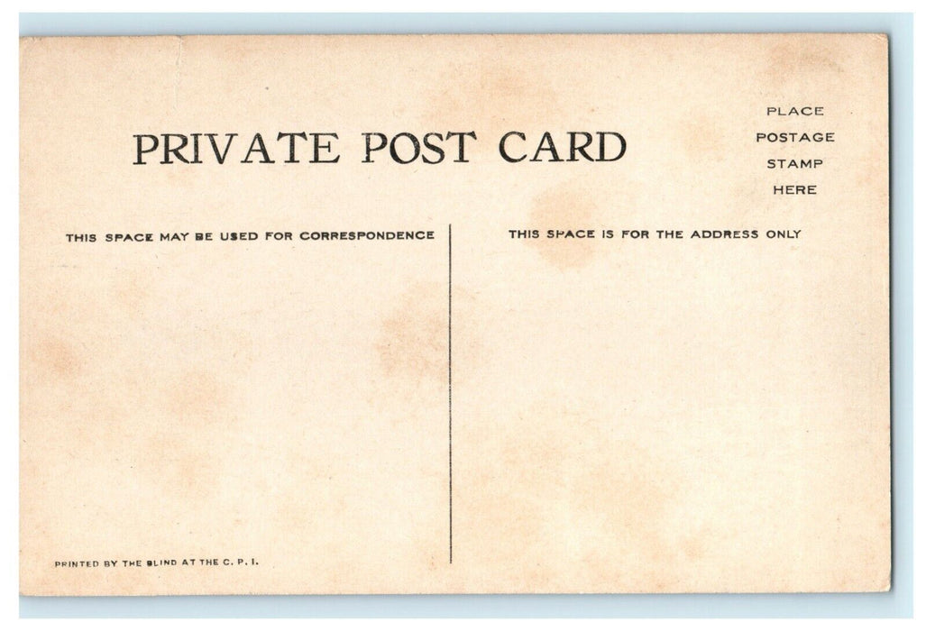 1909 Entrance to Union Station Washington DC Antique Unposted Postcard