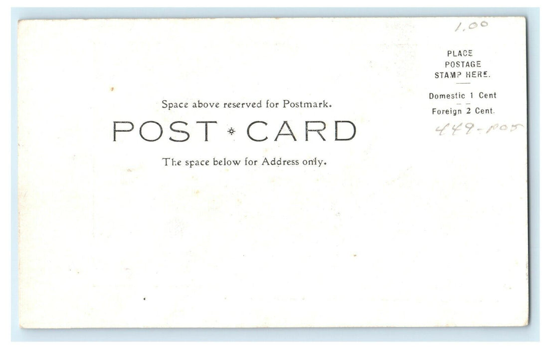 1905 Congregational Church & Manse, Great Barrington, Massachusetts MA Postcard