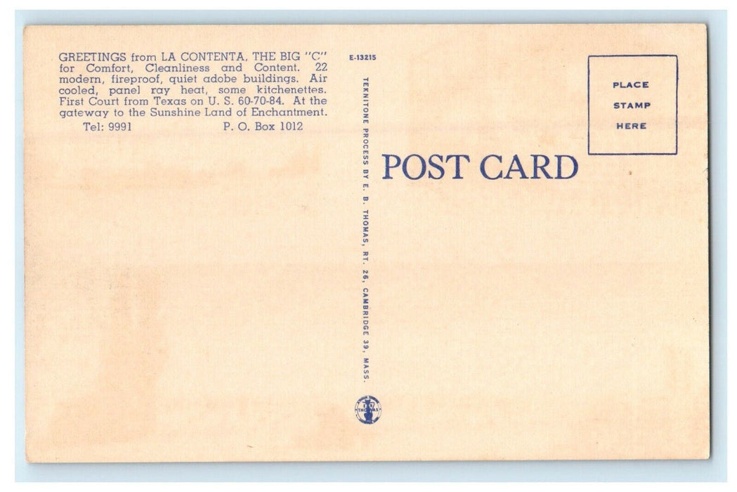 c1940's Greetings From La Contenta New York NY Multiview Postcard