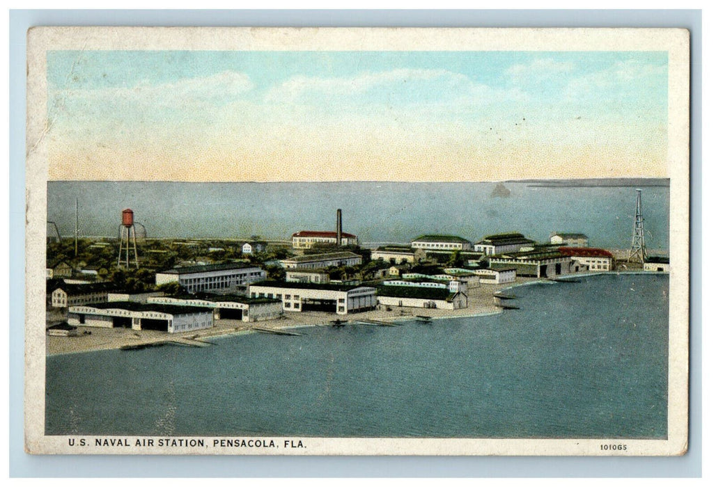 c1920s US Naval Air Station Pensacola Florida FL Unposted Postcard