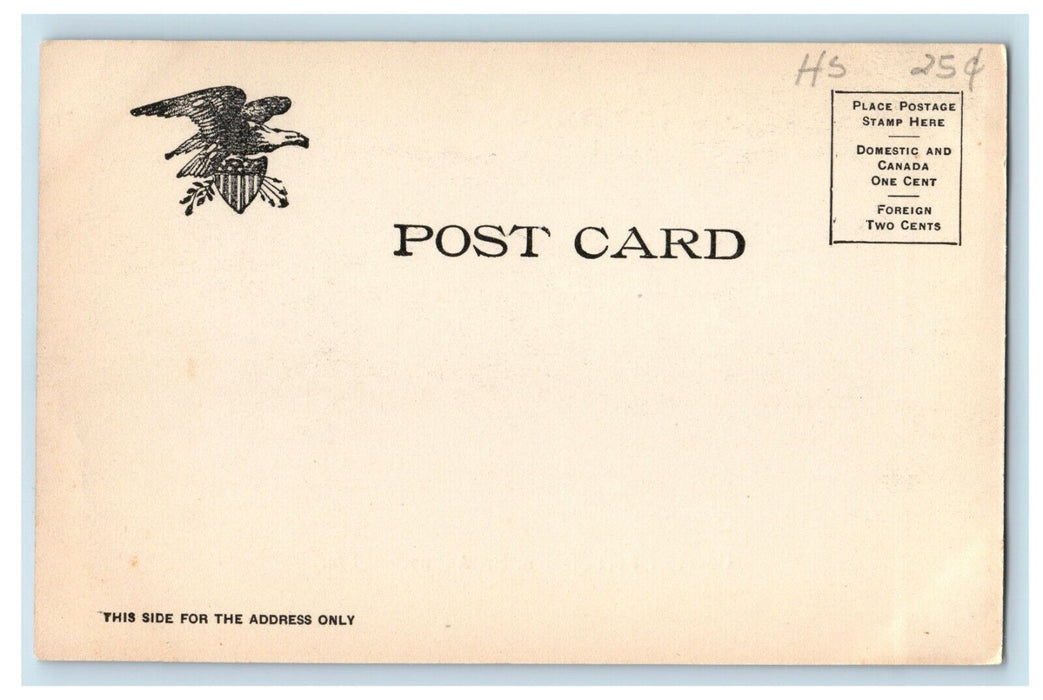 1905 Court of Fort Marion St. Augustine Florida FL Unposted Postcard
