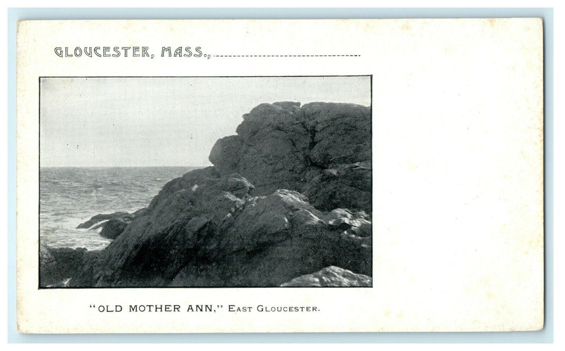 1905 "Old Mother Ann" East Gloucester, Massachusetts MA Postcard