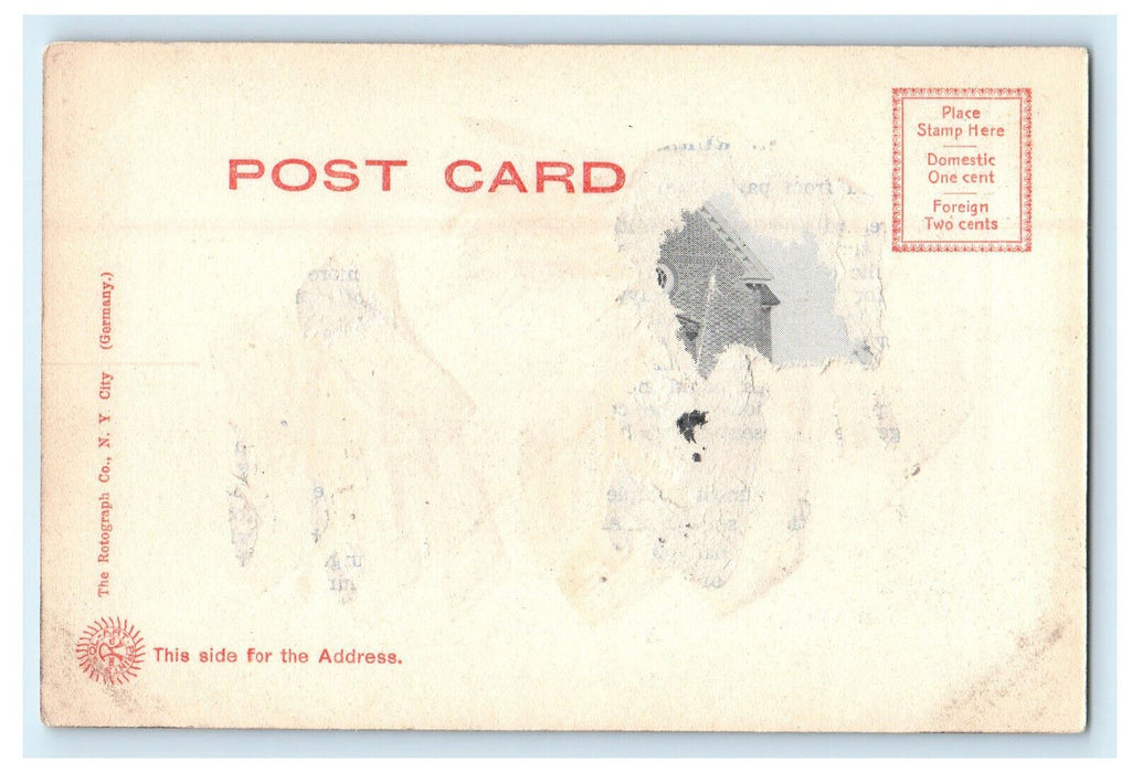 c1920s Walk in Wildwood Park, Putnam Connecticut CT Unposted Postcard