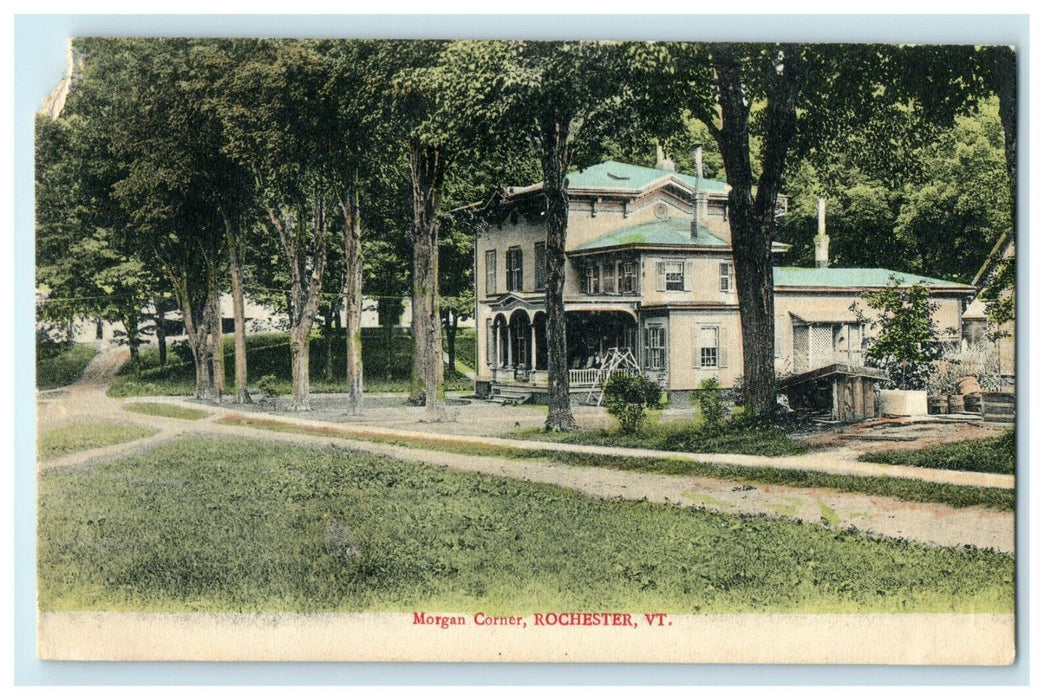 1911 Nature Scene, Morgan Center, Rochester, Vermont VT Vintage Postcard