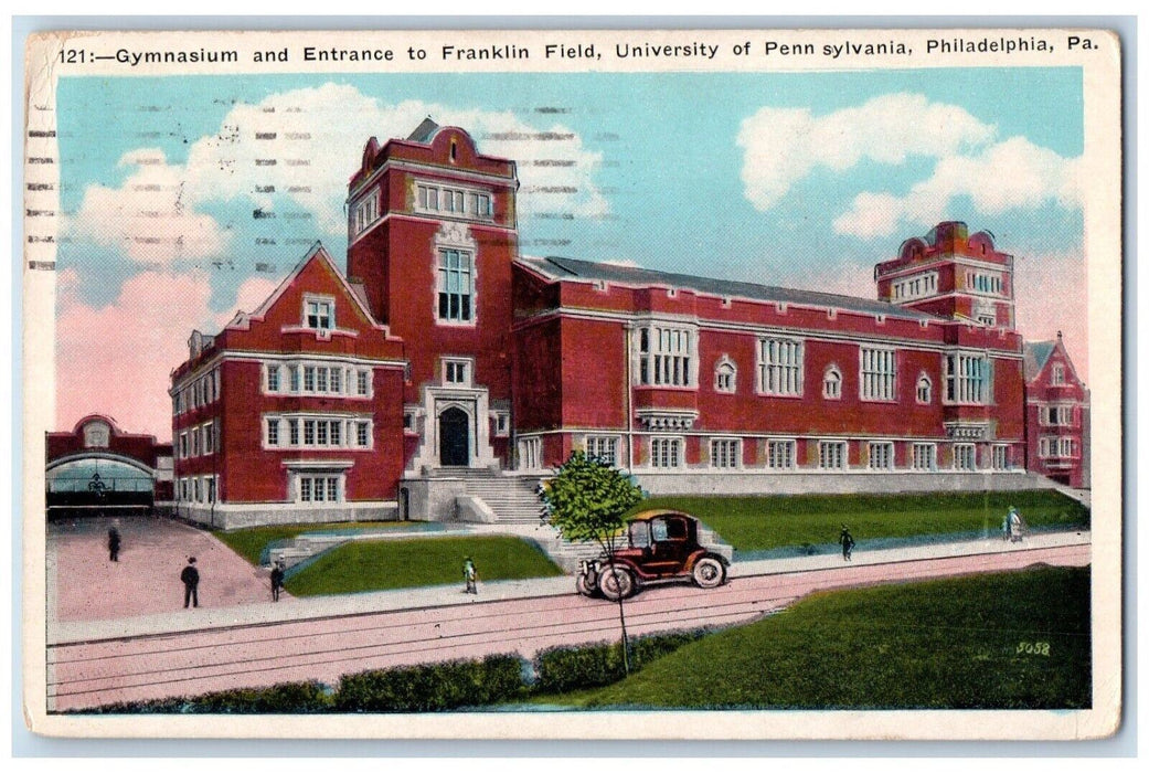 Philadelphia PA, Gymnasium Franklin Field University Of Pennsylvania Postcard