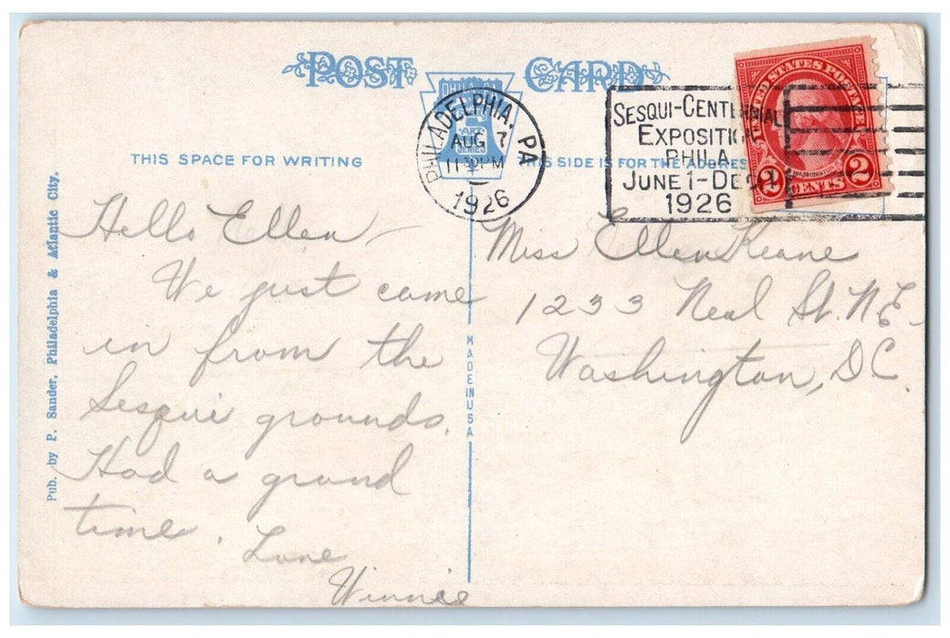 Philadelphia PA, Gymnasium Franklin Field University Of Pennsylvania Postcard