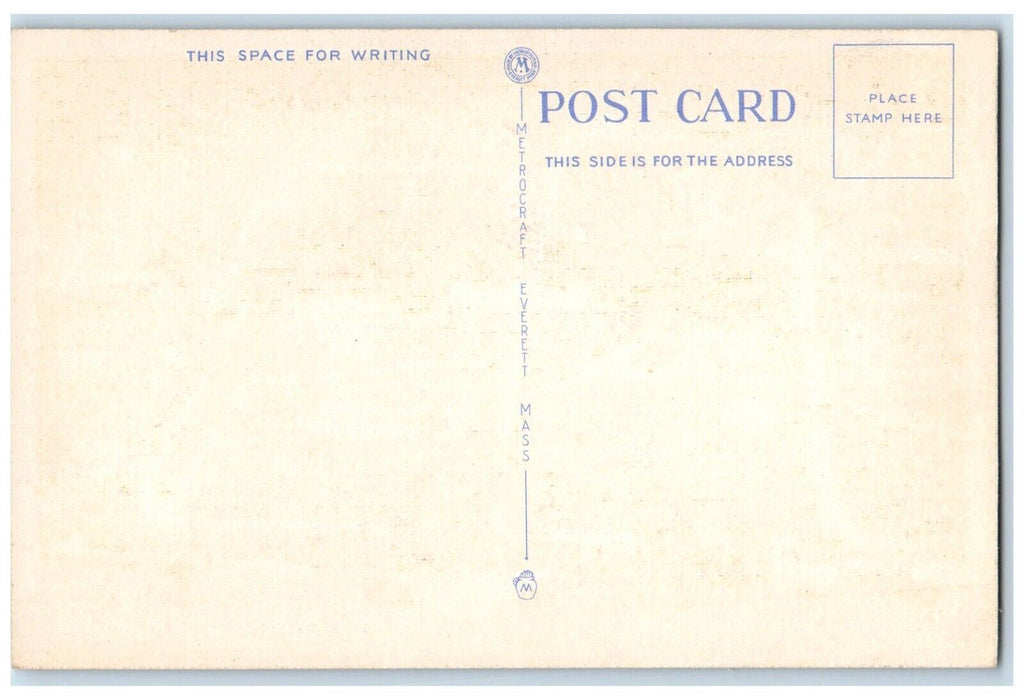 c1930's Keuka College From The Air Penn Yan Long Island New York NY Postcard