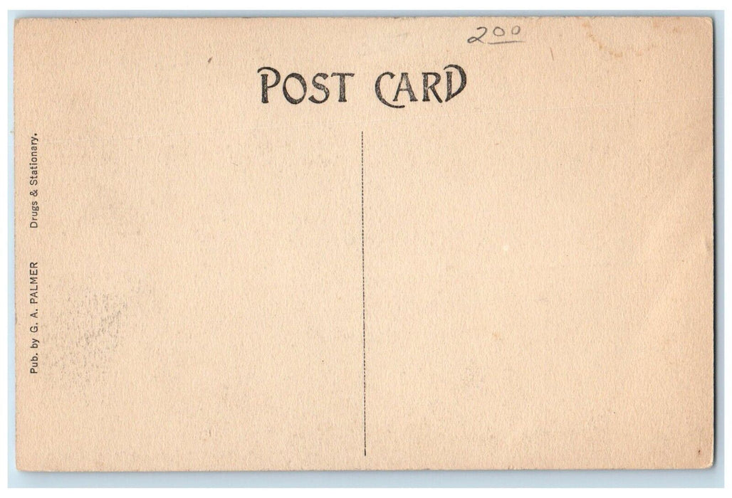 c1910's St. Matthew's Church Unadilla New York NY Unposted Antique Postcard
