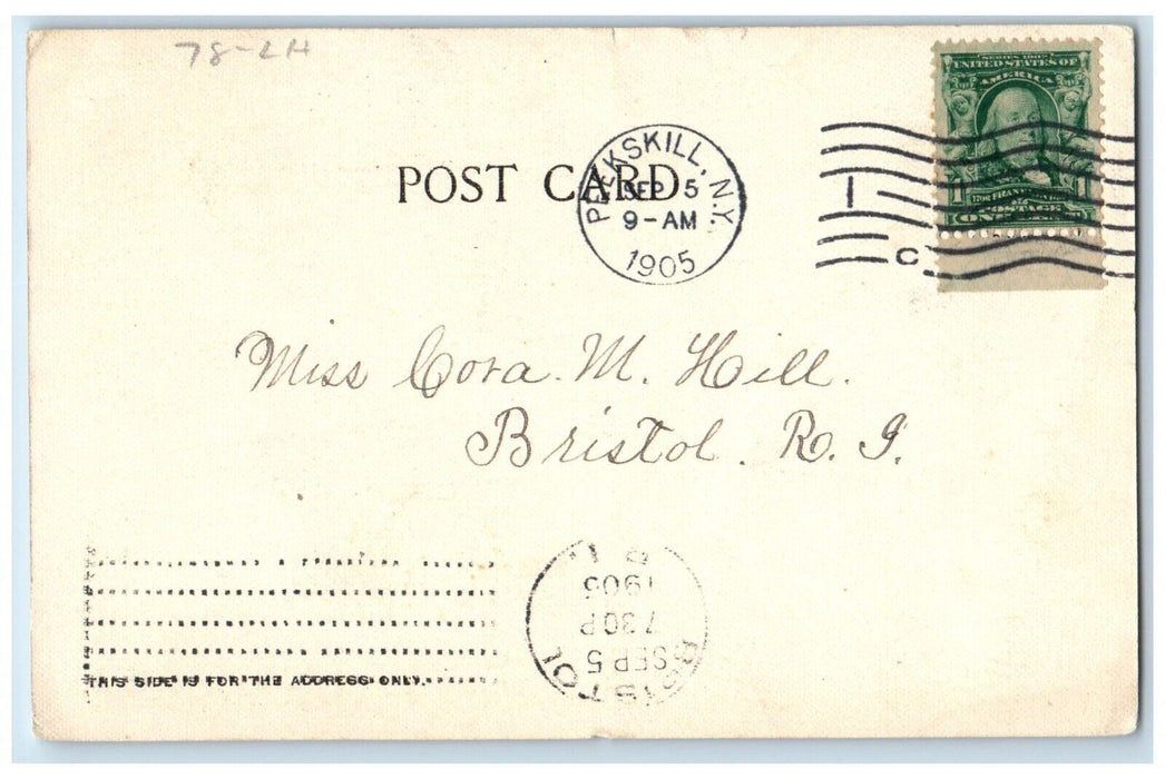 1905 Peekskill Military Academy Building Peekskill New York NY Antique Postcard
