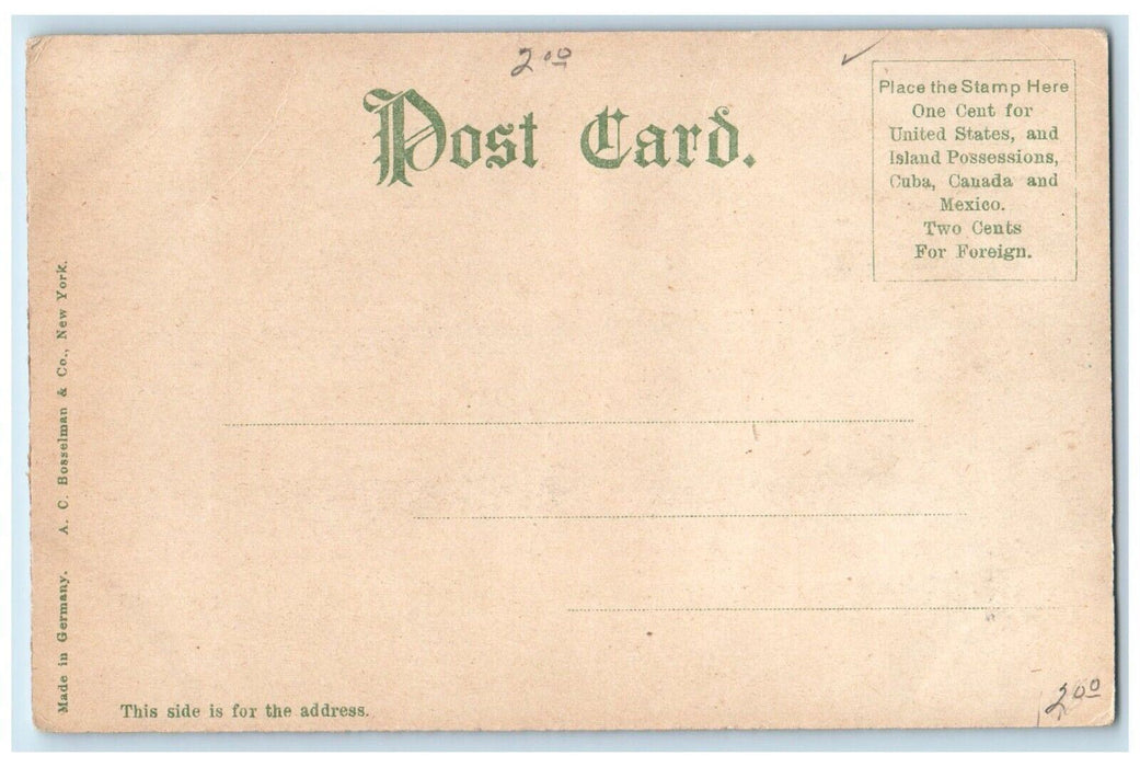 c1910 Board of Trade Chicago Illinois IL Antique Unposted Postcard