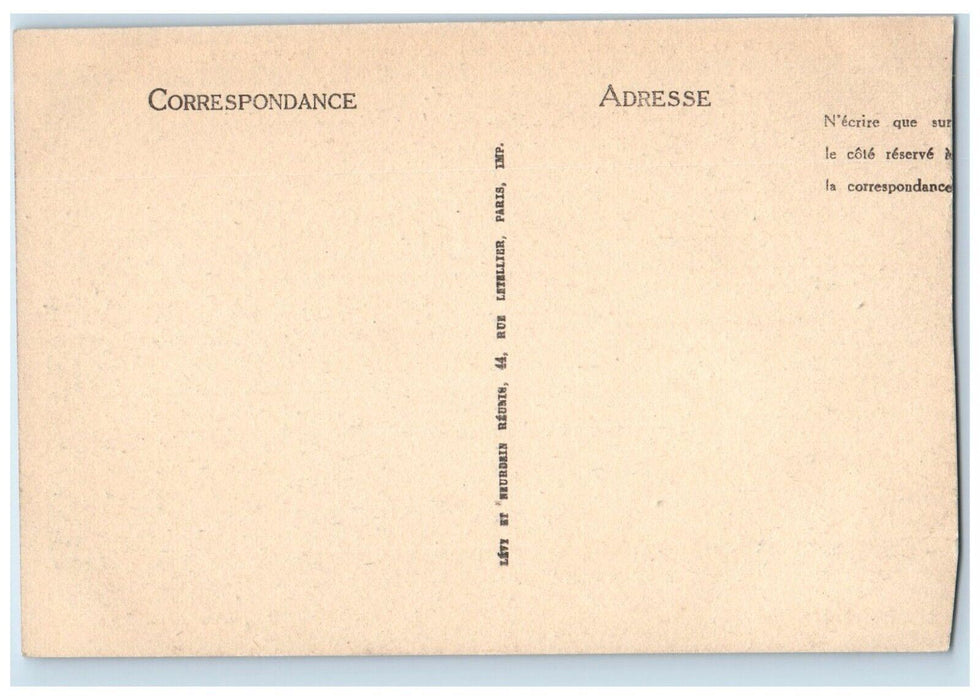 1925 Exposition Des Arts Decoratifs Modernes Paris Italy Vintage Postcard