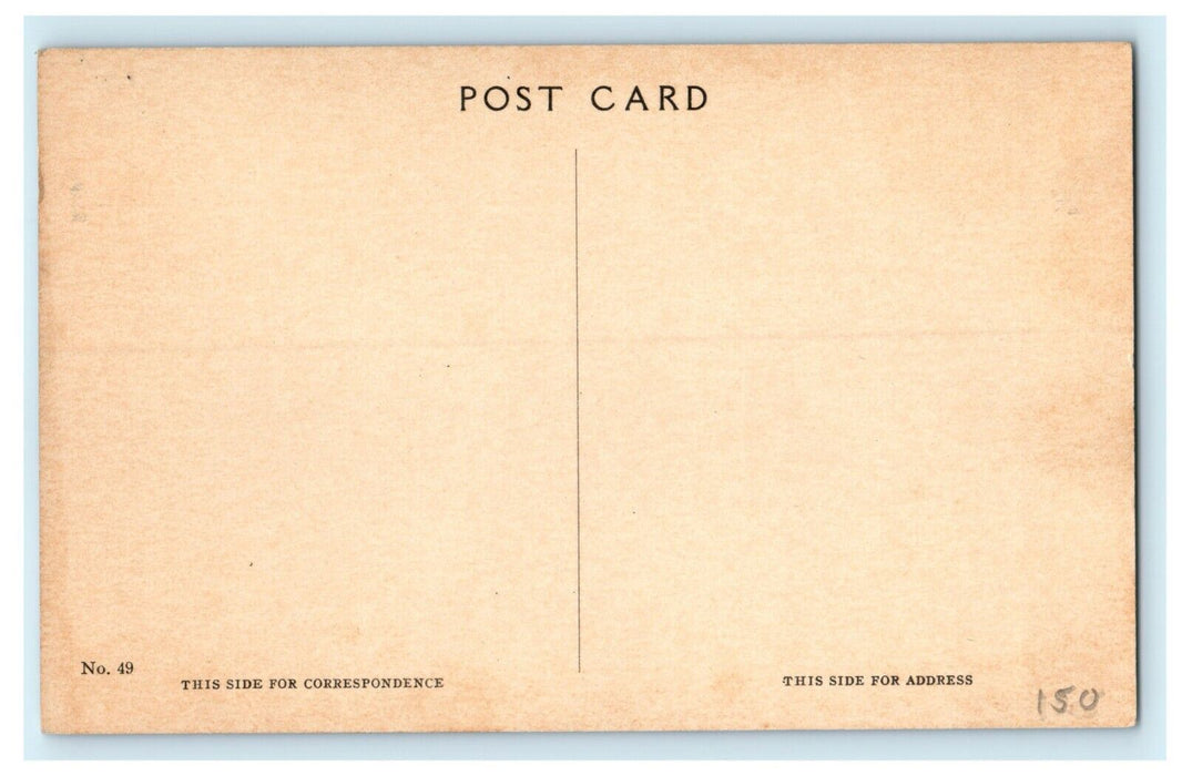 1912 Aerial View of Dartmouth College, Hanover, New Hampshire NH Postcard