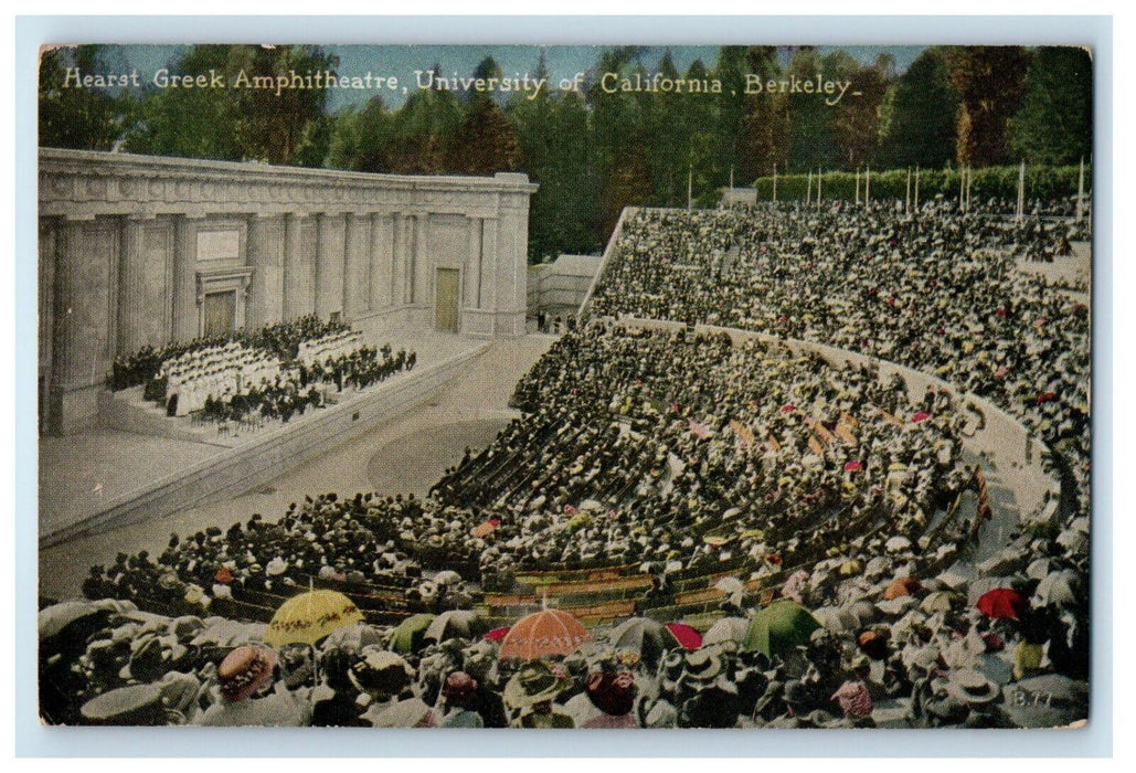 Hearst Greek Amphitheater University Of California Berkeley CA Postcard