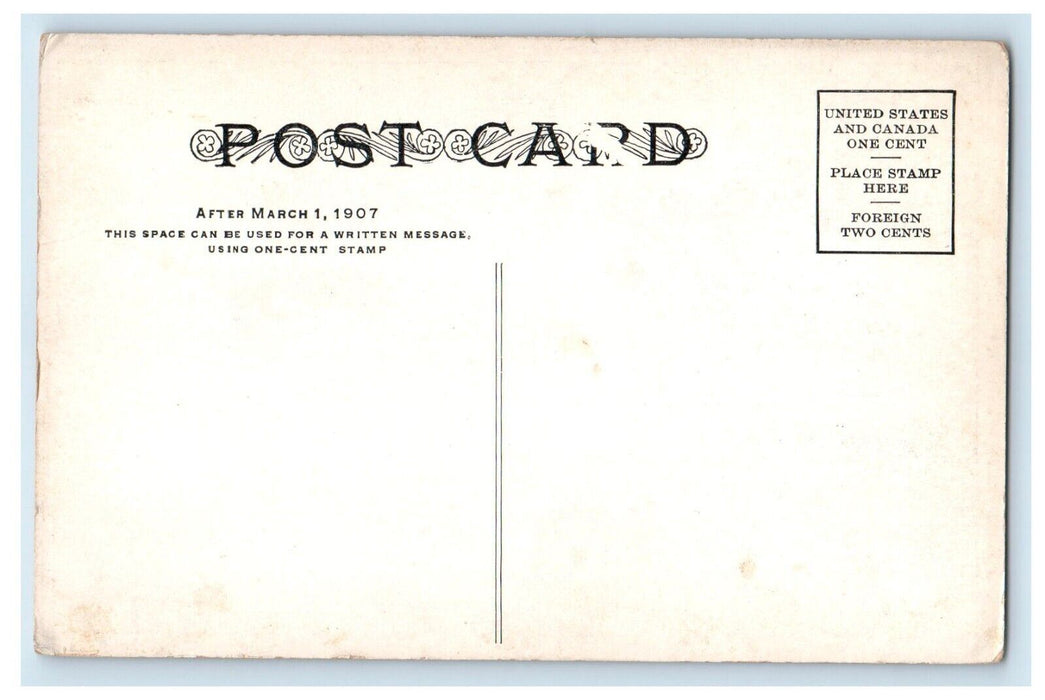 c1910's Balanced Rock Garden Of The Gods Colorado CO Unposted Antique Postcard