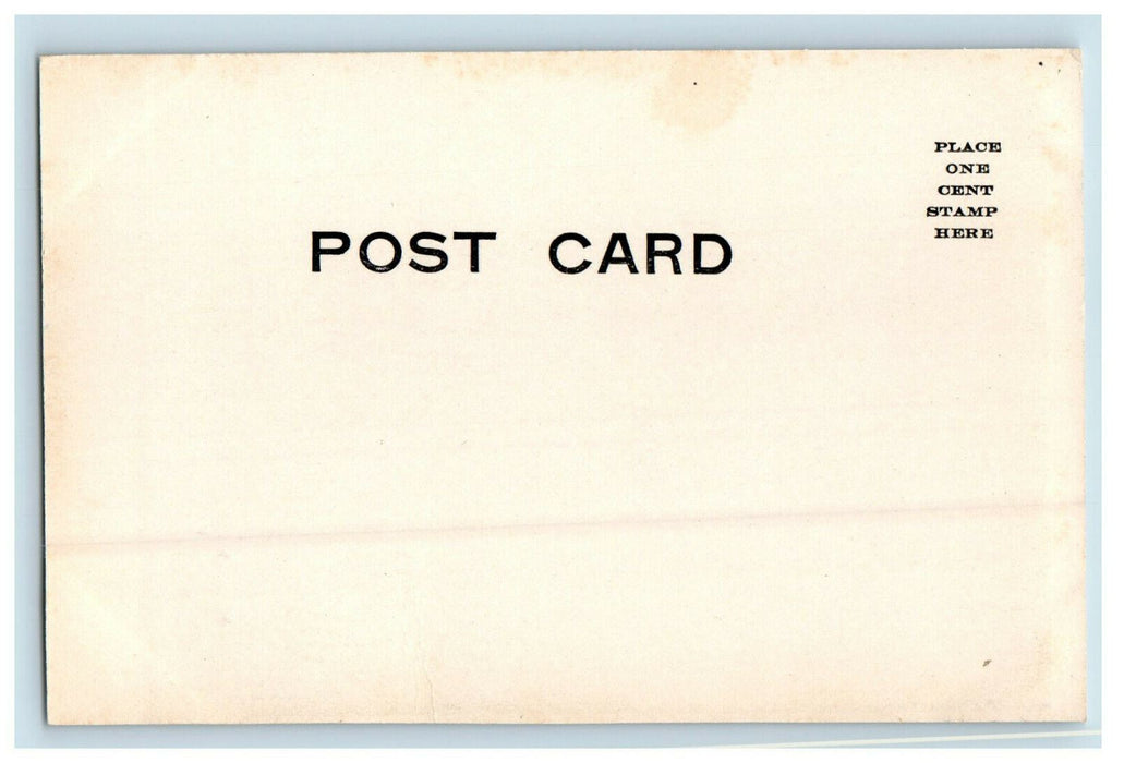 1905 Hope Church, Springfield, Massachusetts MA Antique Unposted Postcard