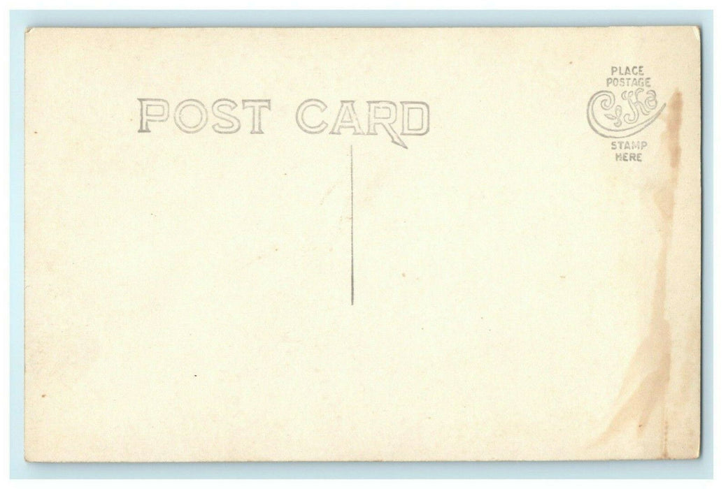 Destroyed House Home Boone Iowa Tornado 1918 RPPC Photo Antique Postcard