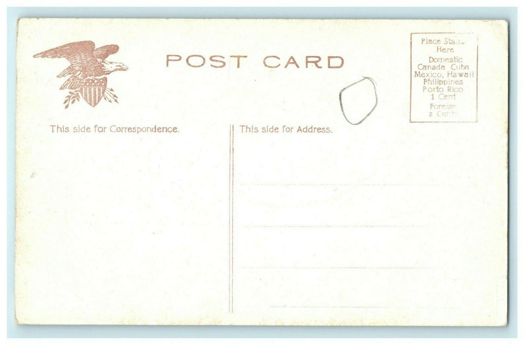 State Capitol Lincoln Nebraska Circa 1909 Vintage Antique Postcard