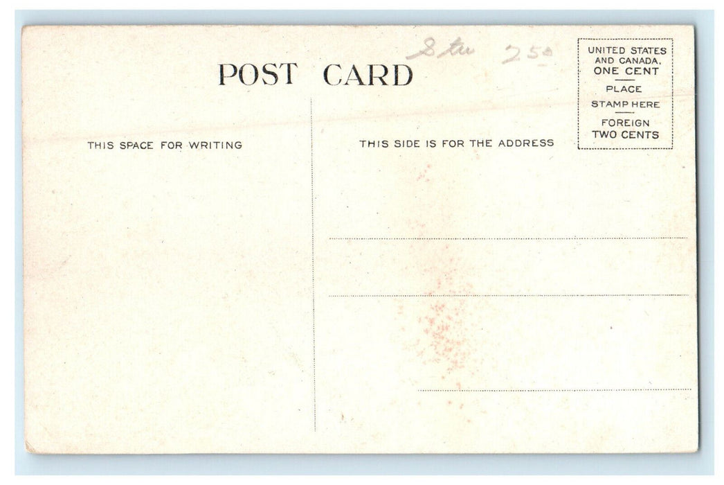 1909 Methodist Church, Avoca, New York NY Antique Unposted Postcard
