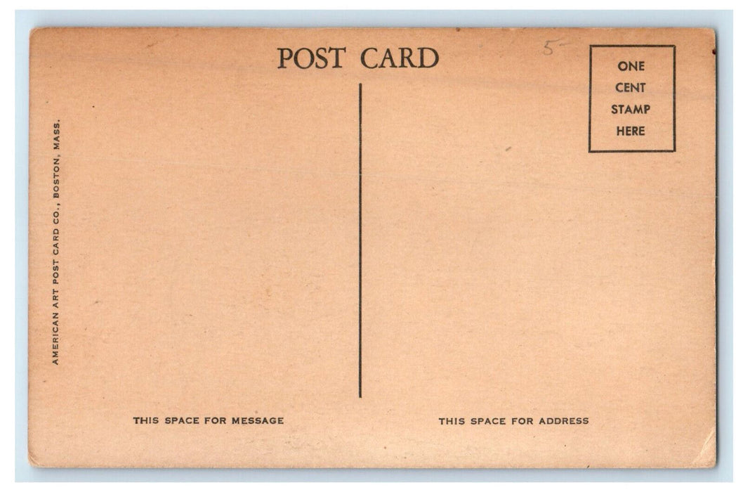 c1910 Nurses Home Monson State Hospital Monson Massachusetts MA Postcard