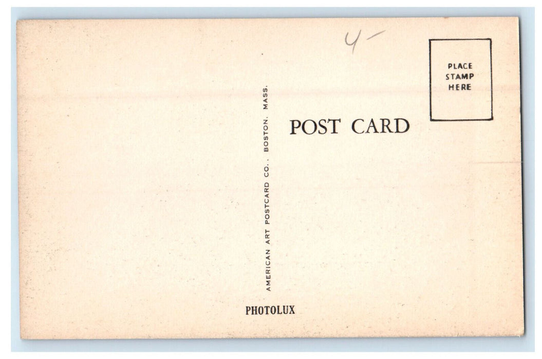 c1910 St. Joseph's Church and Rectory, Medford Massachusetts MA Postcard