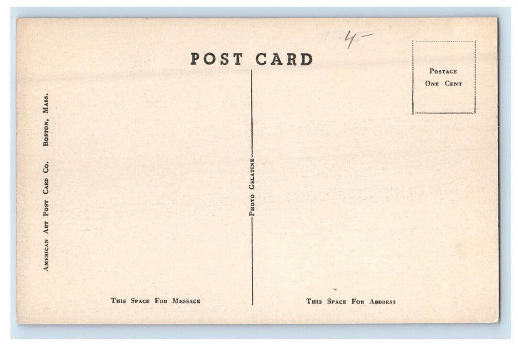 c1940s Church of Our Savior Episcopal Middleboro Massachusetts MA Postcard