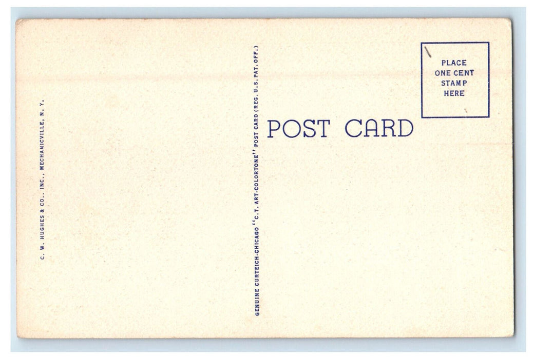 c1920s Indian Tribe, Greetings from Mohawk Trail, Massachusetts MA Postcard