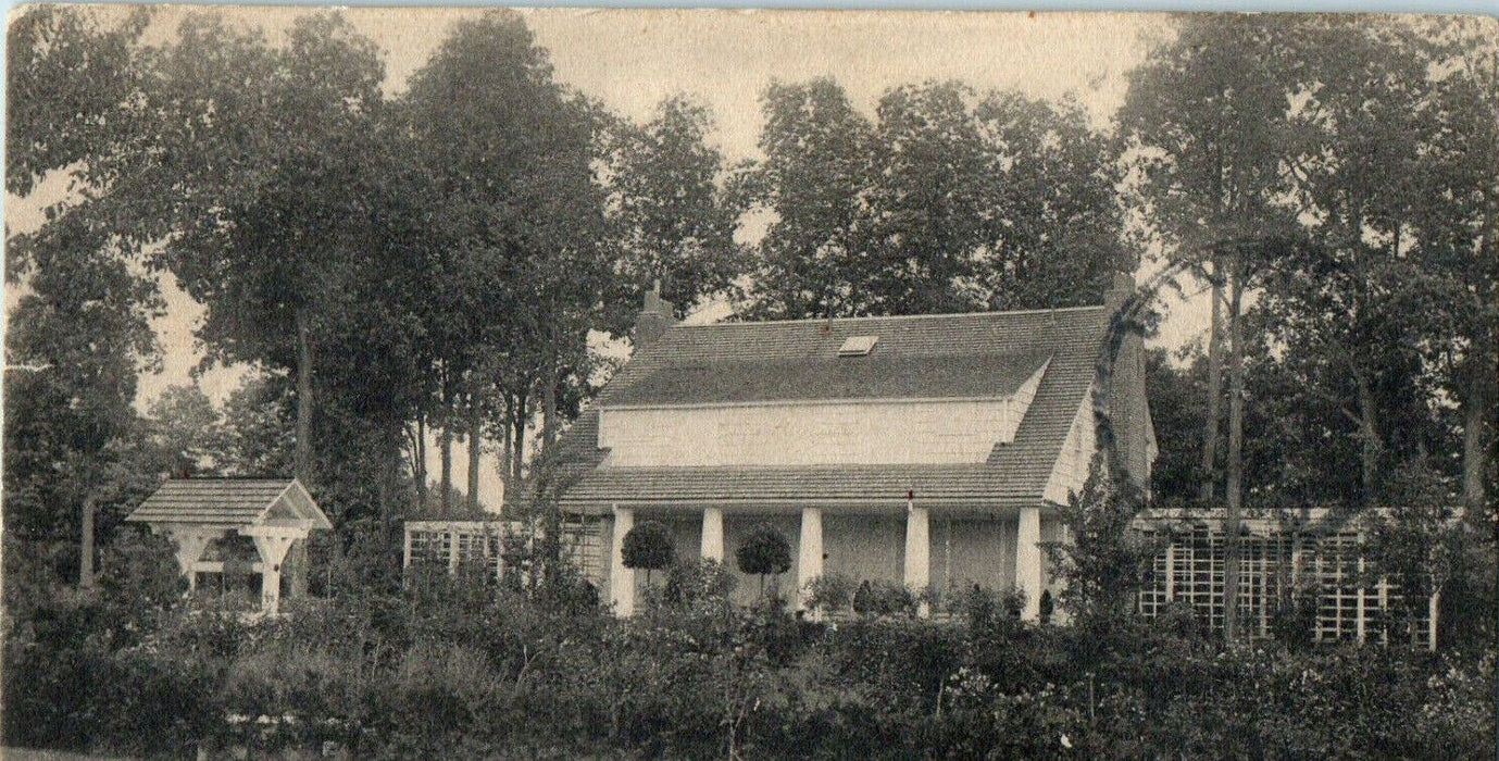 1906 Olcott's Residence and Garden, Saratoga Springs New York NY Postcard