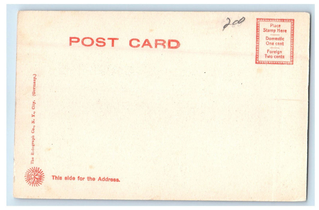 c1905 Rafe's Chasm Magnolia Massachusetts MA Rotograph Co Posted Postcard