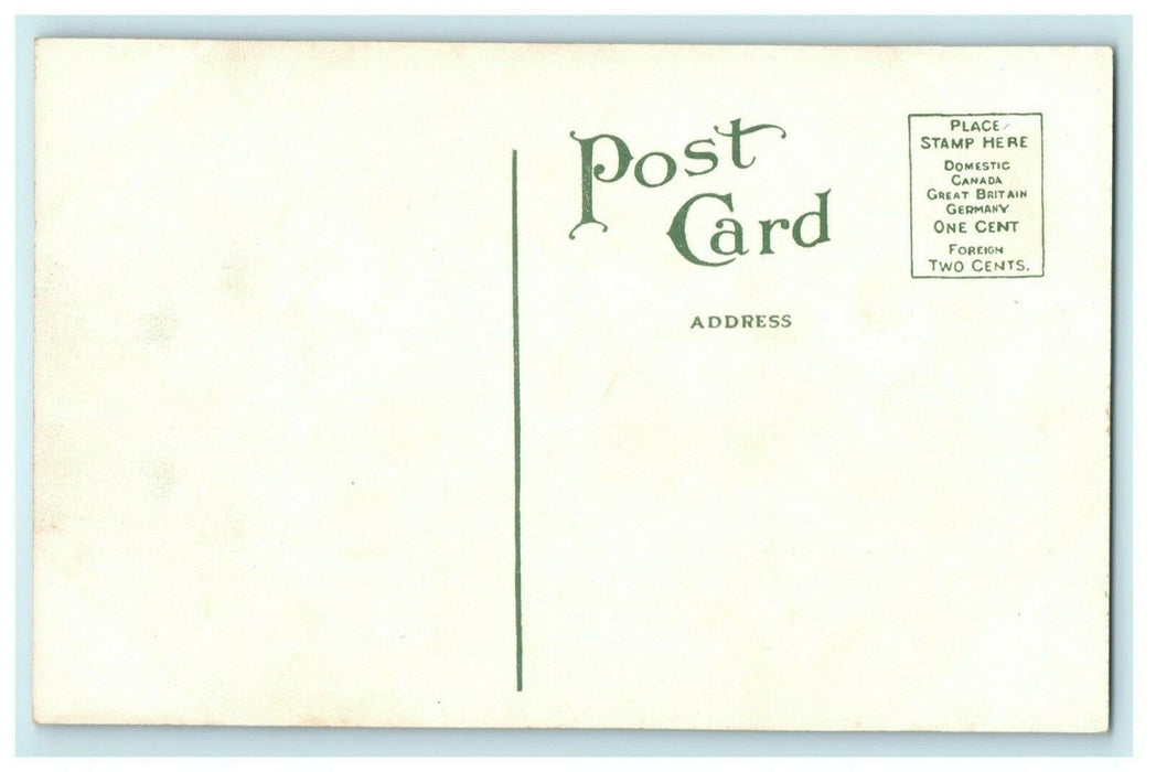 Post Office Winona Minnesota Circa 1910 Vintage Antique Postcard