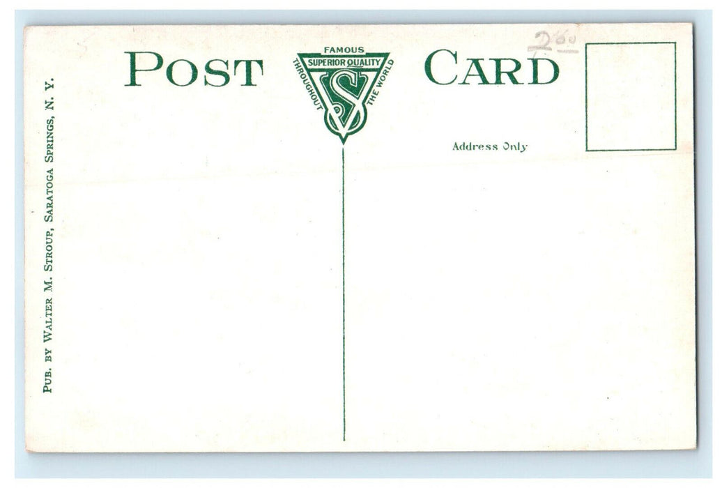 1955 "Inniscara" Chauncey Olcott's Home, Saratoga Springs New York NY Postcard