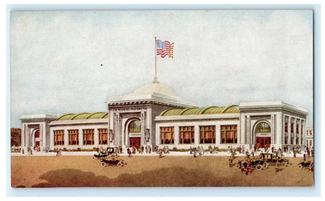 Watkins Administration Building Winona Minnesota Rare View Antique Postcard
