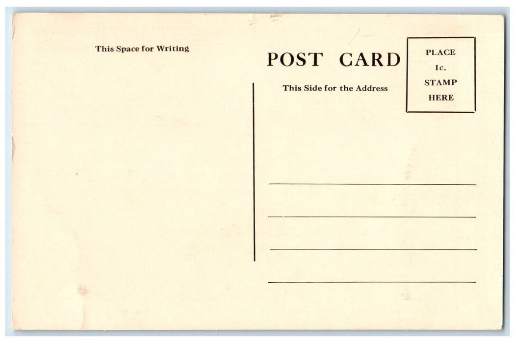 c1910 Conowingo Dam US Highway No. 1 Conowingo Maryland Vintage Antique Postcard