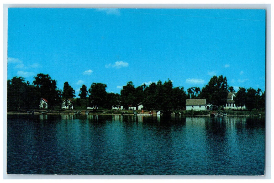 c1950's Camp Welcome On Lake Cowdry Alexandria Minnesota MN Postcard