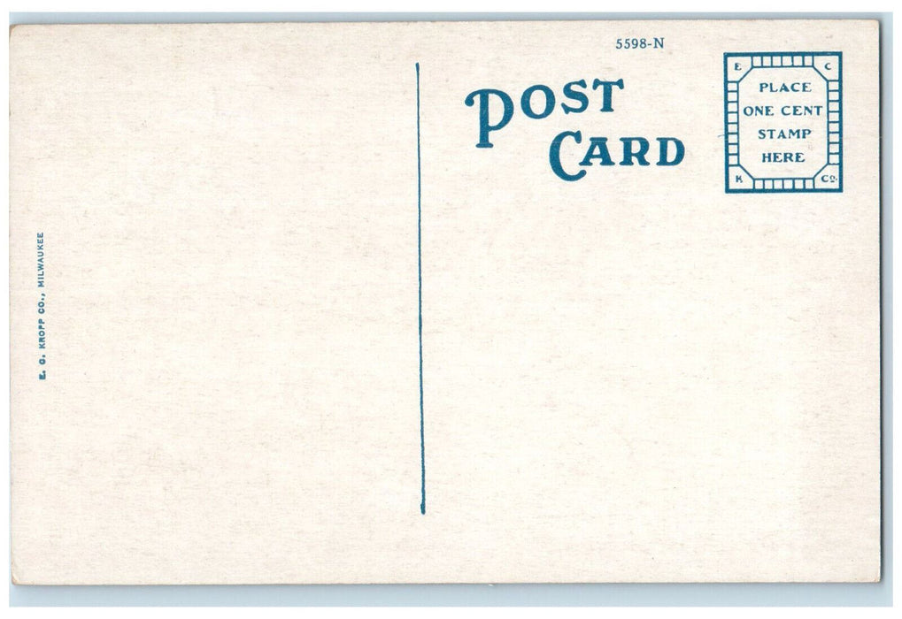 c1920's St. James Episcopal Church Texarkana TX Antique Unposted Postcard