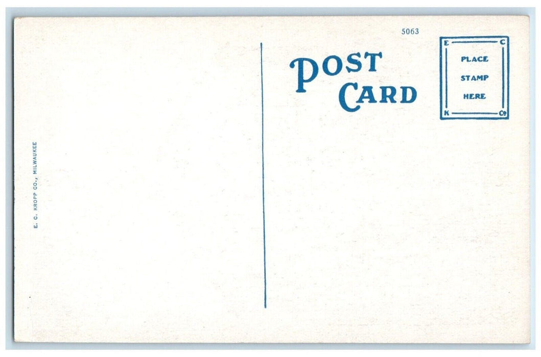 c1930's The Kemp Hotel Wichita Falls Texas TX Unposted Vintage Postcard
